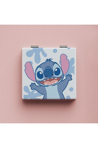 Choice Stitch Mirror-3 Lilo&Stitch Anime Folding Mirrors Stitch Kawaii Portable Fold Makeup Mirrors Women L