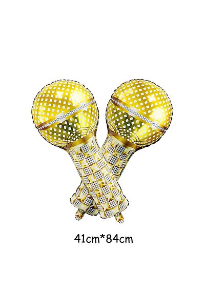 Choice Other 2pcs Music party disco balloon set, pop singer, 8090s hip hop disco party, birthday party, mus