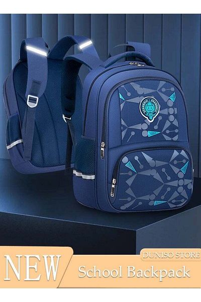 Generic DUNISO Kids School Backpack, Large Capacity Backpack for Boys