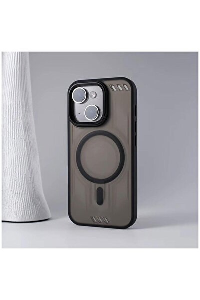 Zebana Apple iPhone 15 Plus Uyumlu Kılıf Zebana Vault Silikon Kılıf (Kablosuz...