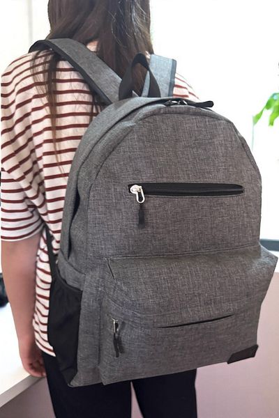 Stok CITY Γνήσιο Unisex Multi-Eye αδιάβροχο αθλητικό μάθημα Laptop Travel and Daily Use Μαύρο σακίδιο πλάτης
