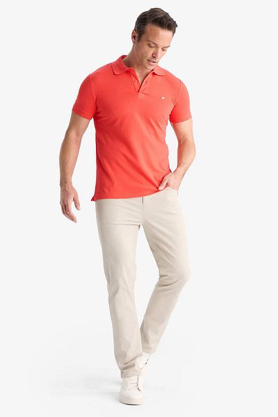 DeFacto 100% Cotton Slim Fit Slim Fit Short Sleeve Polo T-Shirt D7665Ax25Sp