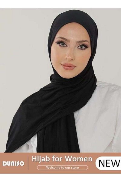 Generic DUNISO Women's Hijab, Stylish and Comfortable Hijab Scarfs