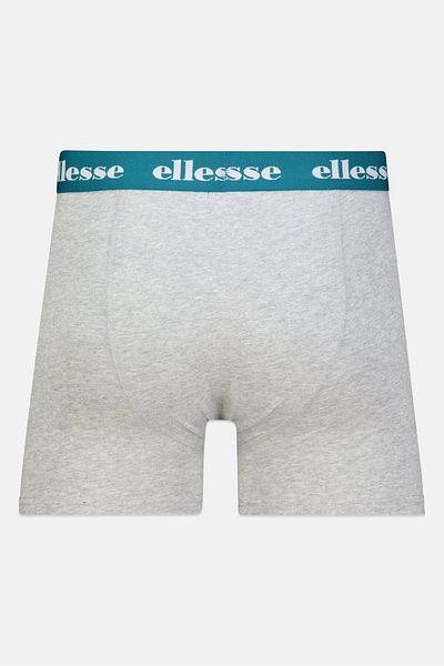 Ellesse سراويل داخلية رجالية بشعار العلامة التجارية، 3 قطع، متعددة الألوان