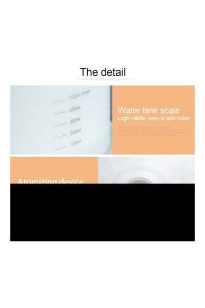 HALAMODO Ultrasonic Air Humidifier 500ml Silver