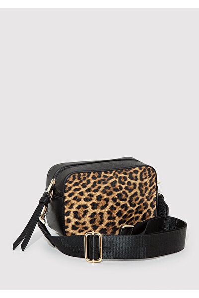 Mavi Leopar Desenli Çapraz Çanta 1912820-82337