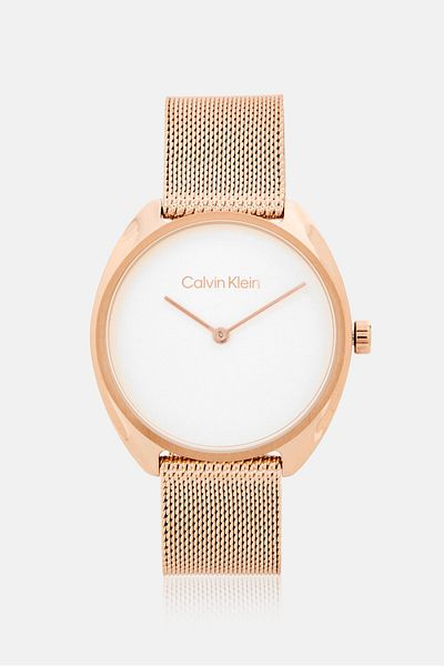 Calvin Klein Women 25200269 Stainless Steel Analog Watch 30mm, Rose Gold