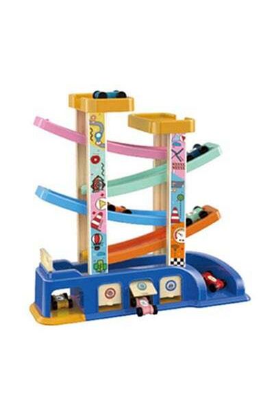 HALAMODO Gliding Car Track Toy Colorful With Durable And Portable For 3+ Years Kid