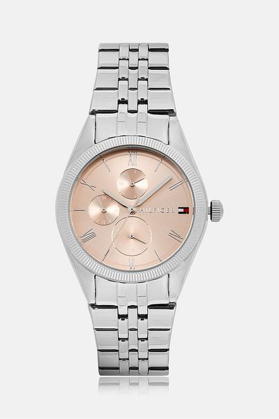Tommy Hilfiger Women 1782590 Monica Stainless Steel Watch, Pink