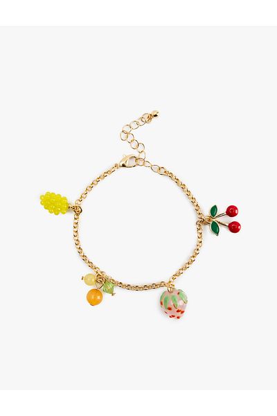 Koton Fruit Detailed Chain Bracelet