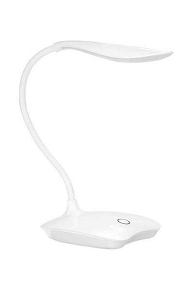 HALAMODO LED USB Rechargeable Eye-Protection Metal Material Desk Lamp white lighting 12x10x40 cm Multicolour