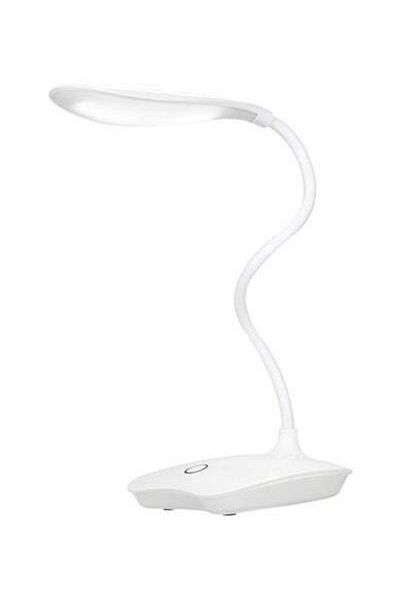HALAMODO LED USB Rechargeable Eye-Protection Metal Material Desk Lamp white lighting 12x10x40 cm Multicolour