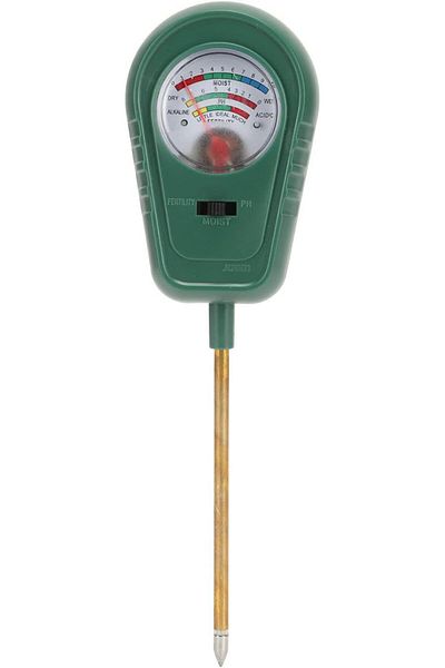 COOYA 3-in-1 Soil Test Kit,Clear Reading,Rotatable Display,Metal probes,Fast & Accurate for Garden,Farm