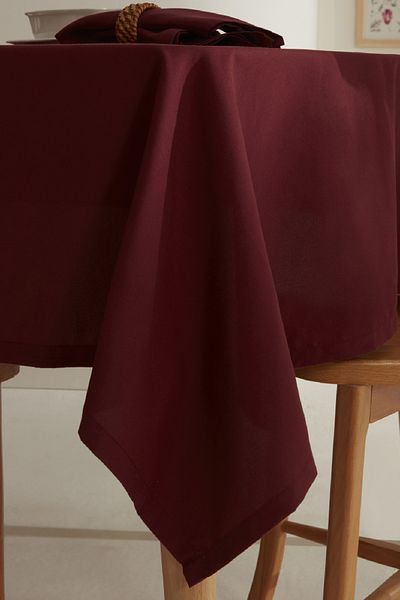 Karaca Home Burgundy Dertziz Table Cloth