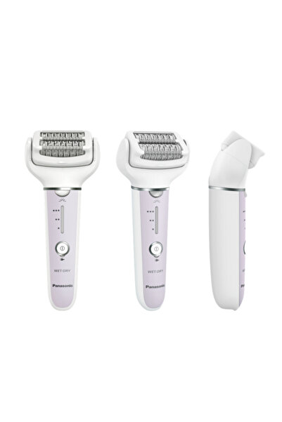 PANASONIC Panasonic ES-EY30-V503 Epilator, Wet & Dry, Cordless, 2 discs & 60 tweezers, Pressure sensor
