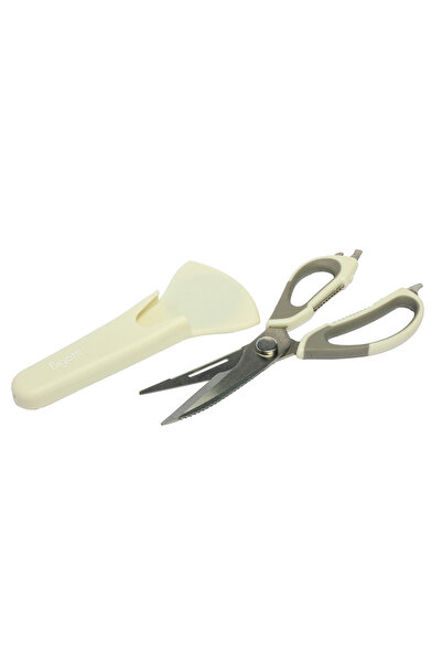 Bigatti Gray 24cm Kitchen Scissors, Durable and Practical Kitchen Tool