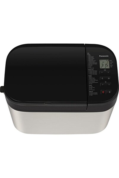 PANASONIC Panasonic SD-YR2550SXE Bread Maker, LCD Display, 31 Programs (4 Gluten-Free Programs), Silver