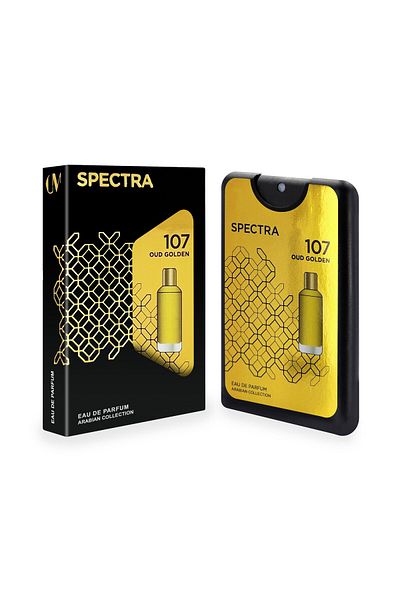 Spectra Pocket Oriental 107 Oud Golden Eau De Parfum Unisex Perfume – 18ml