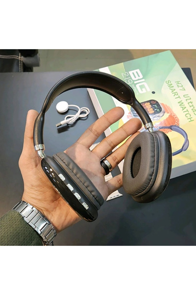 İMEXTECH H27 Ultra 3 Akıllı Saat 2,19 Ekran Nfc Gps, Bluetooth Kulaklık ve 4 Kordon Hediyeli Kombinasyon Set