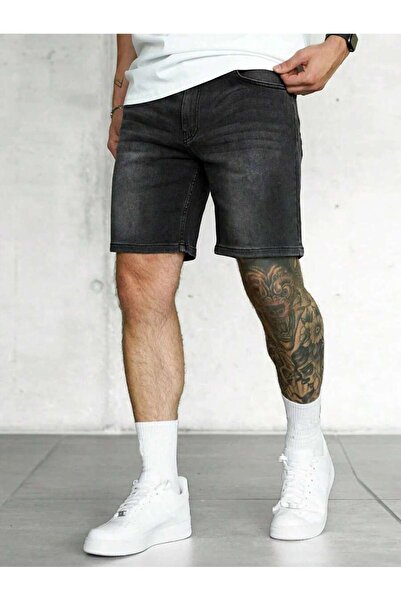 WKM Regular Fit Erkek Kot Şort