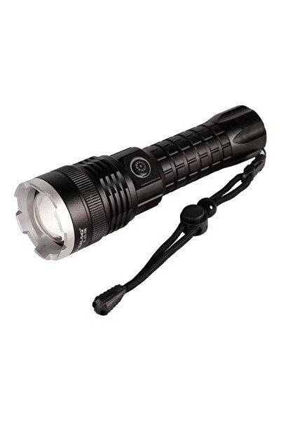 Micro Speed مصباح يدوي P90 قابل لإعادة الشحن مع 3 أوضاع إضاءة ومقاوم للماء