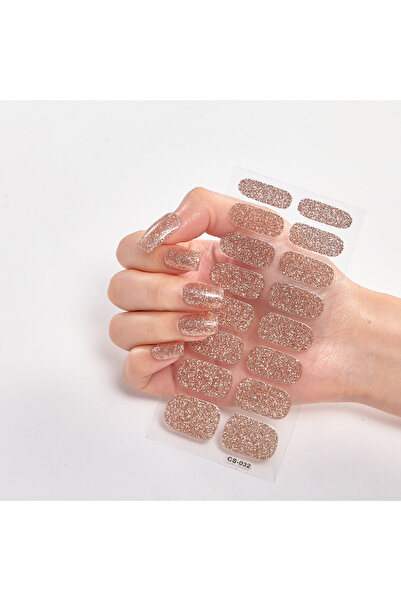 Youtrico ملصقات طلاء أظافر لامعة مكونة من 26 إصبعًا، ذاتية اللصق، أظافر صناعية