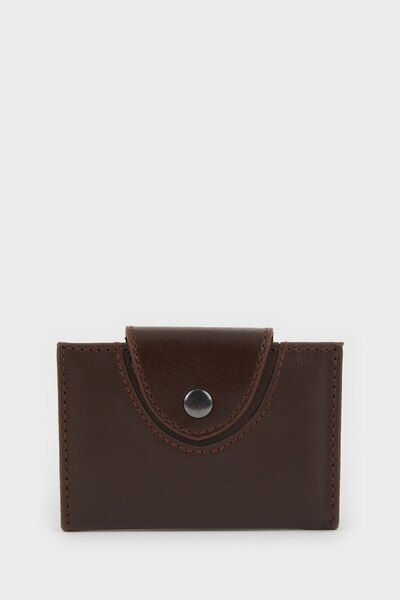 DeFacto Men's Faux Leather Card Holder F2972Axns