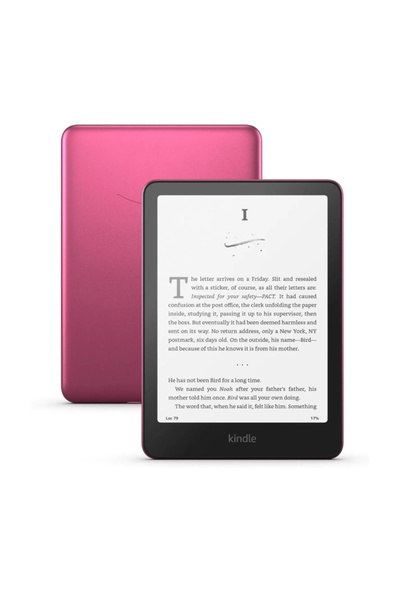Amazon Yeni Kindle Paperwhite Signature Edition (2024) 12.nesil 32 Gb 7” Reklamsız Metalik Raspberry