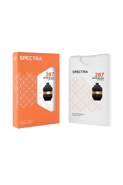 Spectra Pocket 287 Spice Blast EDP Perfume For Men - 18ml