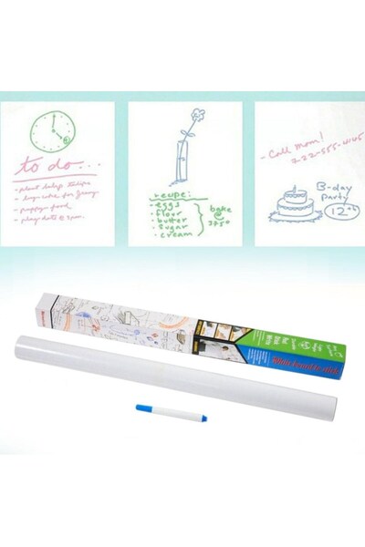 newar 60X100 cm Erasable Writing Board Sticker Wall-Adhesive Plan Board with Pen