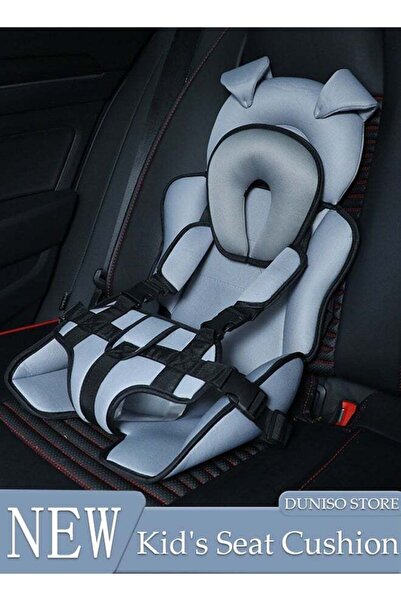 Generic كرسي أمان محمول للأطفال من DUNISO مزود بوسادة للرقبة وحزام أمان بخمس ...