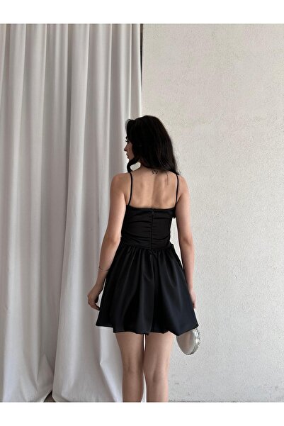 Mooi Butik Kassie Mini Dress 6637 - Black