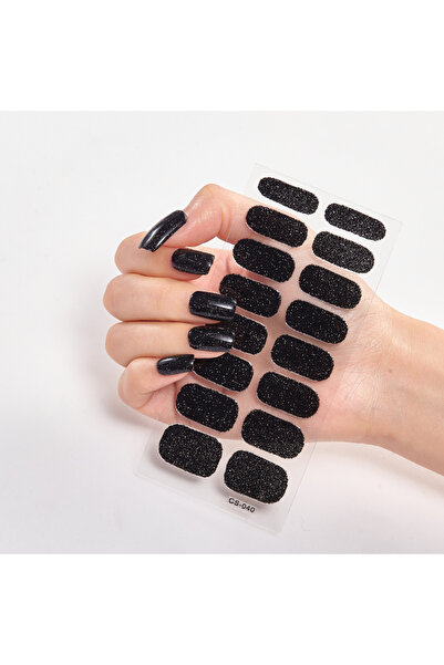 Youtrico ملصقات طلاء أظافر لامعة مكونة من 26 إصبعًا، ذاتية اللصق، أظافر صناعية