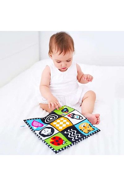 Empria Baby sensory blanket, educational soft toy, 27 x 27 cm, Empria, Vehicles
