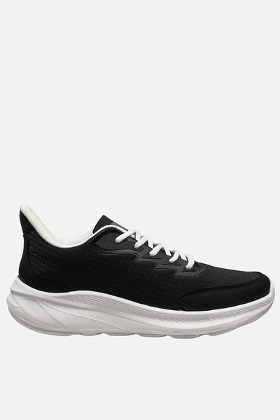 Scooter Textile Black White Men's Casual Shoes M2001Tsz
