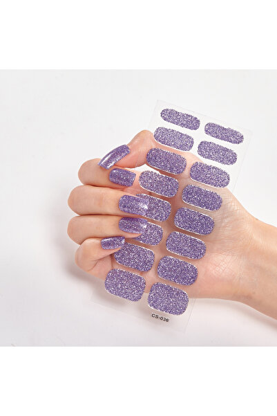 Youtrico ملصقات طلاء أظافر لامعة مكونة من 26 إصبعًا، ذاتية اللصق، أظافر صناعية