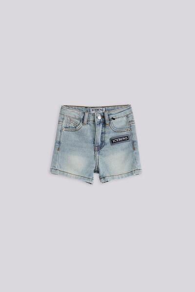 Iceberg BG Store Erkek Bebek Denim Şort
