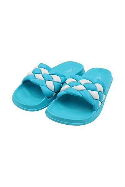 Perletti Women's slippers, turquoise, Perletti, 40 EU