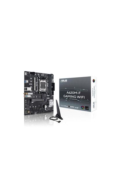 ASUS A620M-F Gaming Wifi Amd A620 Ddr5 Usb3.2 M.2 HDMI Pci 4.0 Am5 Motherboard
