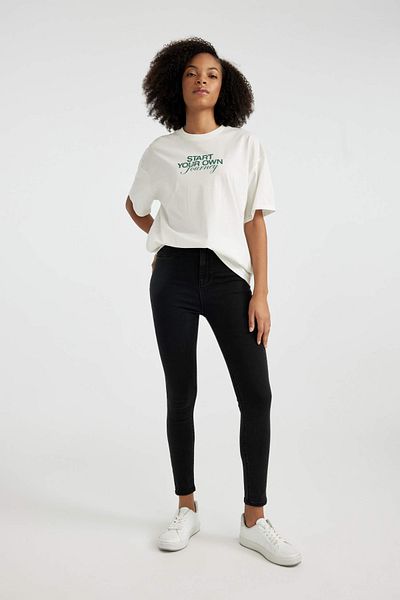 DeFacto Jegging Anthracite Γυναικείο Jean Παντελόνι B7498ax/nm36