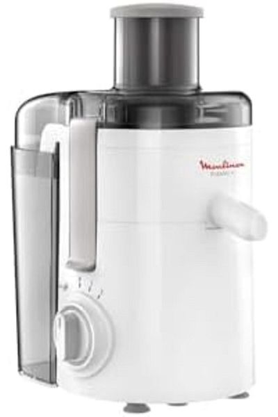 Moulinex MOULINEX Juicer | Fruitelia Juice Extractor | 350 Watts | White | Plastic/Stainless Steel | 2 Years