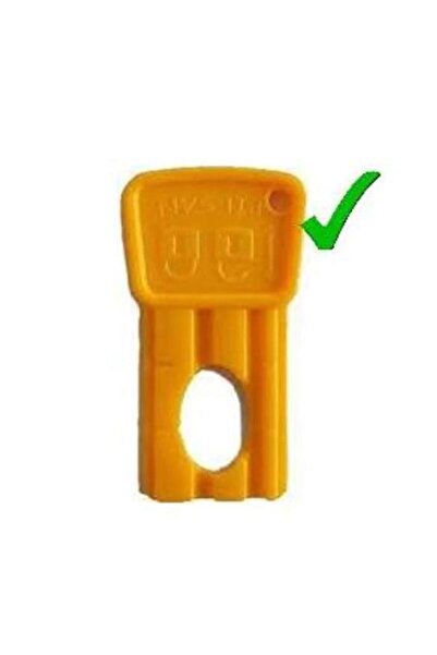 PİLSAN Pilsan Akülü Araba Orjinal Kontak Anahtar 2 Adet Sarı Renk