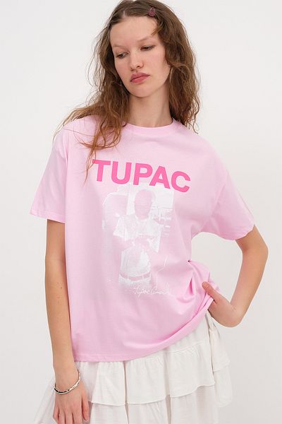 Addax Crew Neck Printed T-Shirt P10417
