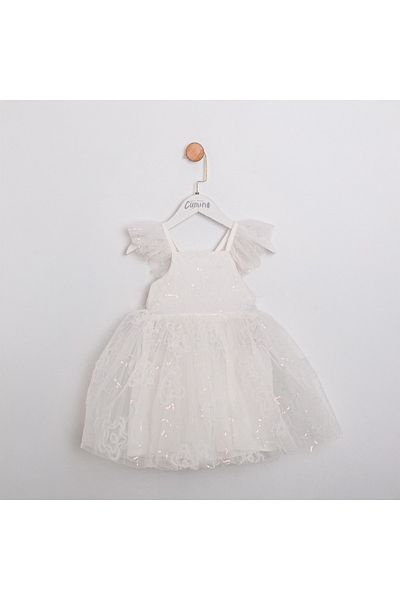ministok Rugiada Back Tie Girl Dress