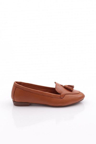 DGN 104 Γυναικεία Zenne Loafer με Αξεσουάρ Φούντας