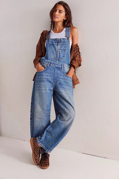 september island Blue Denim Gardener Salopet Jumpsuit