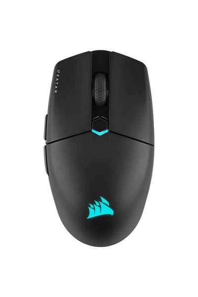 Corsair Mouse Gaming Wireless Corsair Katar Elite, Bluetooth/USB, iluminat RGB (Negru)