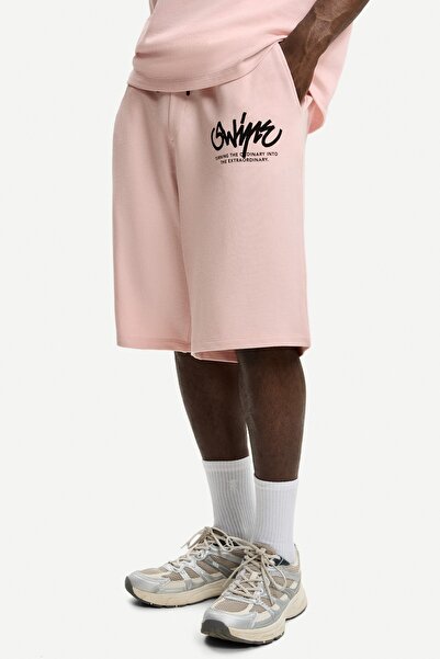 Bershka Baskılı şardonlu bermuda