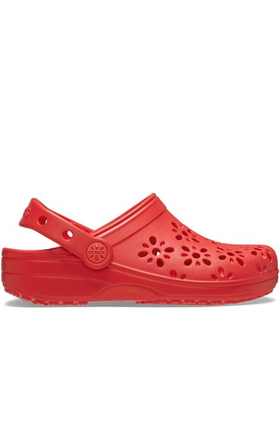 Crocs Classic Floral Cut Out Clog Women's Slippers