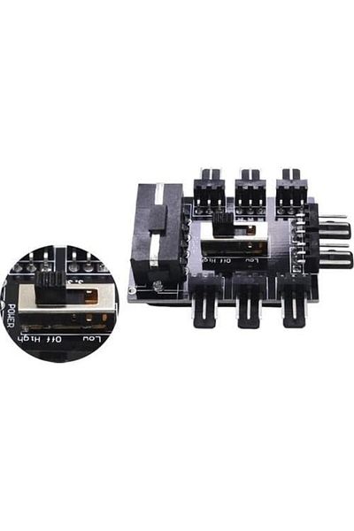 STOREMAX Ezg Plus Primex Px-4336 3 Pin Input 8 Port Fan Multiplexer Card Ezsnshop 1065757